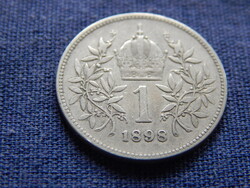 Osztrák-Magyar Monarchia 1 Corona 1898 ezüst 0.8350 5g.
