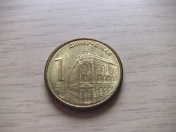 1  Dinár    2009  Szerbia