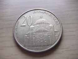 20  Dinár   2003  Szerbia  ( 2 )