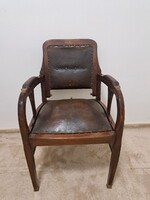 Szecessziós barber, fodrász szék, jelzett Edra, REMEK ÁLLAPOT, RITKASÁG, MUZEÁLIS DARAB