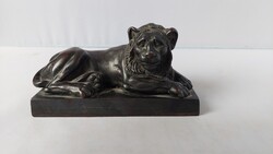 Oroszlán szobor Munkáts 19.sz.első fele