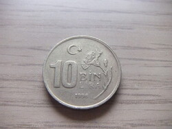10.000  Líra 1996  Törökország ( Török Font )  ( 2 )