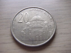20  Dinár   2003  Szerbia  ( 1 )