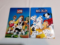 2 db Disney mesekönyv: 101 kiskutya és 102 kiskutya