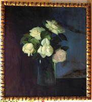 Parobek Alajos 1896-1947, a festő korai 1915-ös nagybányai korszakából Eredetiség igazolással SZÁMLÁ