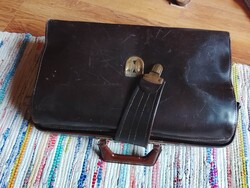 Orvosi táska bőr bőrtáska orvositáska vintage