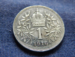 Osztrák-Magyar Monarchia 1 Corona 1916 ezüst 0.8350 5g.