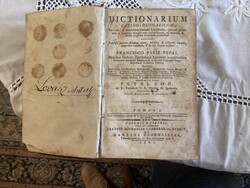 Pápai Páriz Ferenc : Magyar - Latin szótár 1801 .