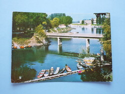 Képeslap (14) - Baja - Sugovica-part 1960-as évek - (Foto: Bakonyi Béla)