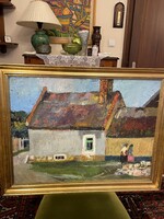 Bod László: Falusi ház