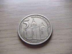 5  Dinár   2003  Szerbia  ( 3 )