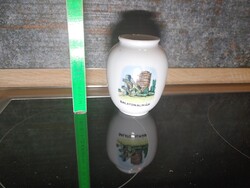 Balatonalmádi Hotel Auróra (1970) retro emlék váza