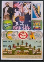2010 - Dreher buck beer - commemorative card