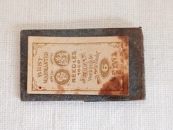 Varrótű 03 - A legjobb minőségű díjnyertes tűk 1860 No.6 - Másodosztály 1900- vintage