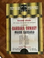 Barbara Őrnagy 1977 ( Marosvásárhelyi Állami Színház ) .