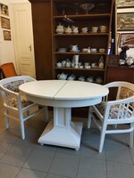 Art Deco garnitúra. 1db asztal 2 db szék .