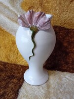 2601/11 Gingko leveles kerámia váza