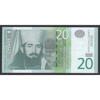 Szerbia,20 dinara 2013 UNC