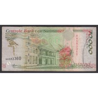 Suriname,10000 gulden 1997 VG