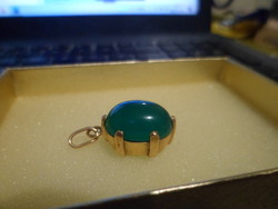14K arany medál / krizopráz