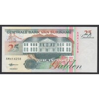 Suriname,25 gulden 1998 UNC