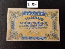 10 millió Adópengő [ XF tartás ]