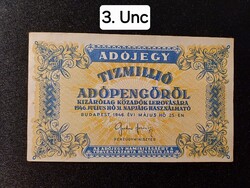 10 Millió Adópengő [ UNC Állapotú Hajtatlan gyűjtői minőség ]