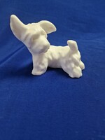 Skót terrier (Scottie) biszkvit porcelán figura