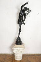 Giambologna  ( 1529-1608 ) - Merkúr ( bronz , másolat )