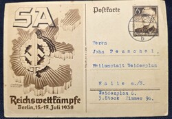 Német propaganda képeslap #7