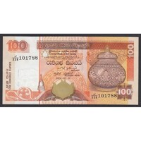 Ceylon-Sri Lanka,100 rupees 2004 UNC
