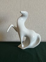 Royal Dux ló porcelán figura Jaroslav Jezek (P0054)