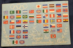 1936-os berlini olimpiára kiadott képeslap #10