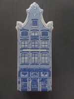 Delft Blue porcelán csatornaház