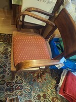 Art deco karfás szék 2 db