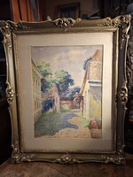 EREDETI TIBAI TAKÁCS JENŐ : TABÁN ARANY KACSA UTCA 1930
