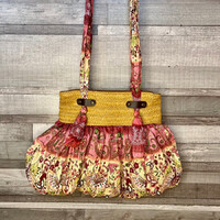 Femme D'été színes nyári női válltáska