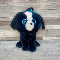 Ty Tracey fekete plüss kutya kistáska