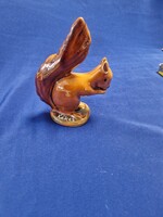 Mátra/Kékes kerámia mókus figura