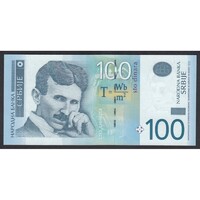 Szerbia,100 dinara 2012 UNC
