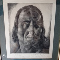 Patkó Károly(1895-1941) Férfi fej 1934.