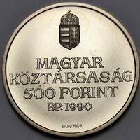 MNB Ezüst 500 Forint Kölcsey Ferenc