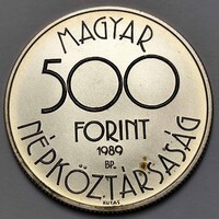 MNB Ezüst 500 Forint Labdarúgó Világbajnokság 1990