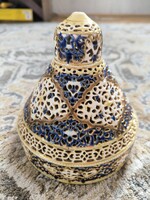 Antik  Perzsa mintàs Àttört mintàval Zsolnay keràmia làmpa vàza alkatrész