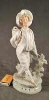 Barokk porcelán fiú 931