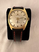 Swiss Certina Waterking 215 aranyozott férfi óra 32x37 mm 1970.