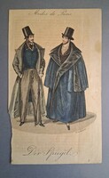 Fashion Plate - Modes de Paris - Der Spiegel, 1834