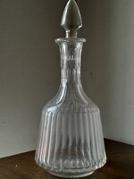 Fehér biedermeier  boros üveg