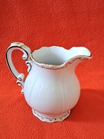 Zsolnay arany tollazott tej / tejszínes kiöntő mokkás / kávés készlethez