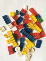Ancient lego duplo toy building blocks plastic